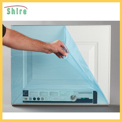 Filme personalizado logotipo da proteção do painel do armário da película protetora do Pe dos painéis de extremidade do armário de cozinha