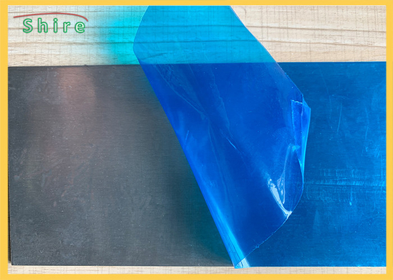 Película protetora azul da chapa metálica da espessura 150g/25mm de Differernt da cor